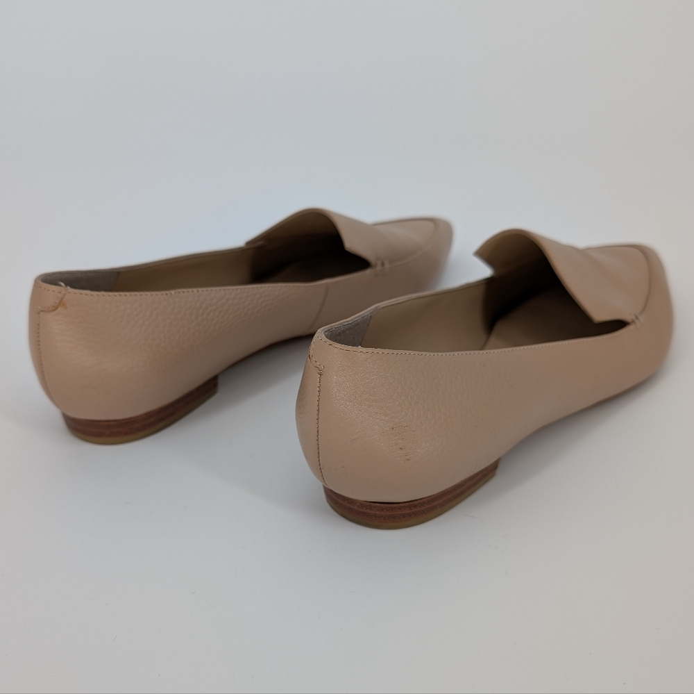 Marc Fisher Genuine Leather Pointed Toe Flats | 9M | Taupe Neutral Beige Cream - Picture 6 of 16